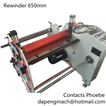 Large Diameter to Small Diameter Unwinder Rewinder